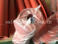 Het vloeren/het broodjes goede elasticiteit van het pakkings rode rubberblad en slijtageweerstand
