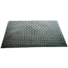 geperforeerde rubberen mat voor zwaar gebruik, rubberen drainage mat met gaten