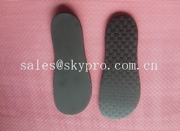 TPR-Schoen Enig Rubberblad met het patroon van de golfzigzag, kust 40-80 een Hardheid