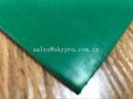 Groen 3mm Dik Duurzaam Golf Rubberblad Anti in Broodjes Kleurrijk Rubbermatwerk