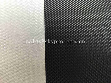 1.6mm Zwarte van de de Transportbandriem van Diamant Geweven Lichte pvc Sterke de Ladingscapaciteit