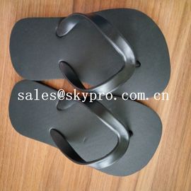 Comfortabele Zwarte Duidelijke Wipschakelaars/Pantoffels van het de Zomerstrand van Sandals de Slijtvaste