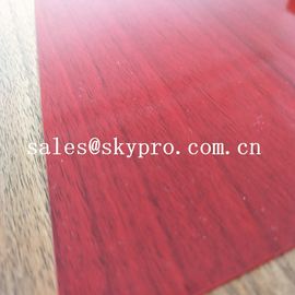 Super dun 0.3mm Rode Kleuren Dubbele Film en het Dubbele Lichte Transparante Stijve pvc-Afdekken