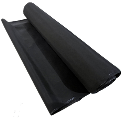 Zwarte Hypalon bedekte nylon stof 500D Matte CSM Hypalon Tarp voor rugzak 1,0 mm dik