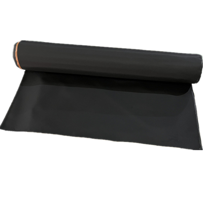 Zwarte Hypalon bedekte nylon stof 500D Matte CSM Hypalon Tarp voor rugzak 1,0 mm dik