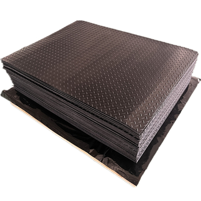 Anti-slip, waterdicht, oliebestendig, slijtvast en verouderingsbestendige wolvenblaad rubber vloermat isolatie