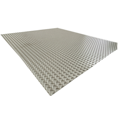 Industrieel Transport Halve Maan Oppervlak Antislip Patroon PVC Transportband