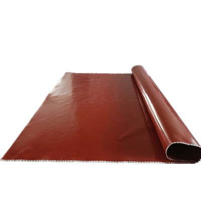 Hoogwaardige met siliconen gecoate glasvezelstof voor hoge temperatuur en brandwerendheid