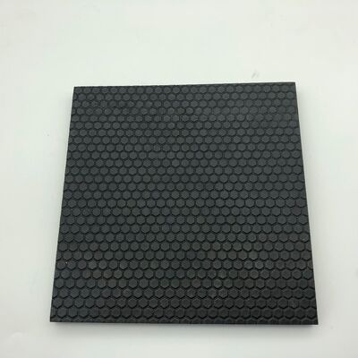 Anti-glijdende diamant en piramide textuur rubber mat 1.4M breedte SBR natuurlijke rubber vloer
