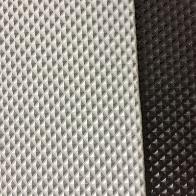 Anti-glijdende diamant en piramide textuur rubber mat 1.4M breedte SBR natuurlijke rubber vloer