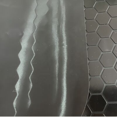 Waterdichte, gemakkelijk schoon te maken zeshoekige rubberen deurmat met een dikte van 5-20MM voor antislipbescherming