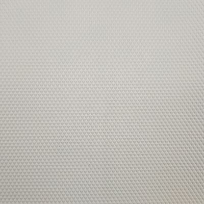 Witte PU diamantpatroon antistatische transportband voor deegsnijmachine