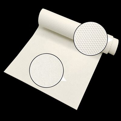 Witte PU diamantpatroon antistatische transportband voor deegsnijmachine