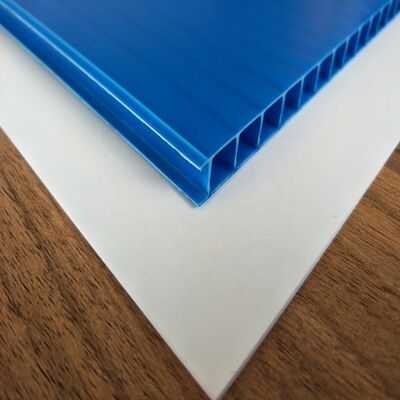 UV-gestabiliseerd vlamvertragend antistatisch plastic honingraatplaat en PP gegolfde dubbelwandige kunststofplaat