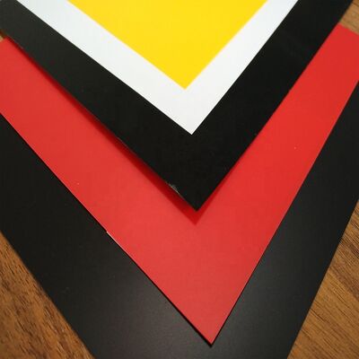 Transparante rigide PVC-plaat en PVC-bindend deksel in maatmaat milieuvriendelijk en niet-toxisch