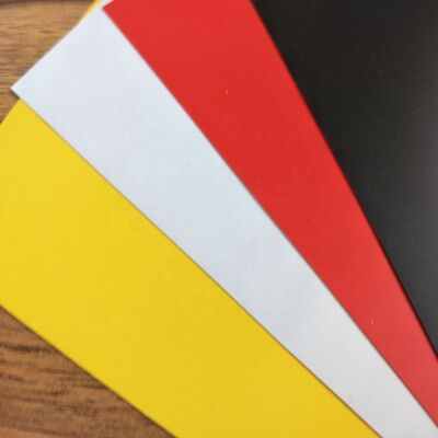 Transparante rigide PVC-plaat en PVC-bindend deksel in maatmaat milieuvriendelijk en niet-toxisch
