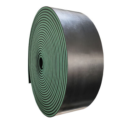 70 Shore A Hardheid Rubber Skirting Board met 300% verlenging en 2,5-6,0 MPa treksterkte