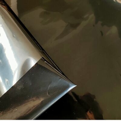 Zwarte PE-plasticplaat voor tuinbloemenkas landbouwmulchfolie