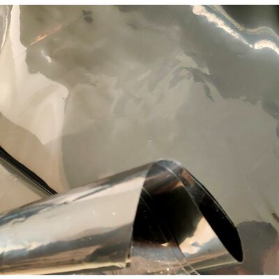 Zwarte PE-plasticplaat voor tuinbloemenkas landbouwmulchfolie