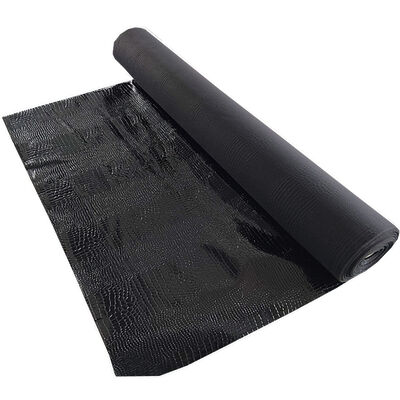 Groothandel 1.35mm dik zwart echt krokodillenleer huidstof voor schoenen handtas riem tas portemonnee