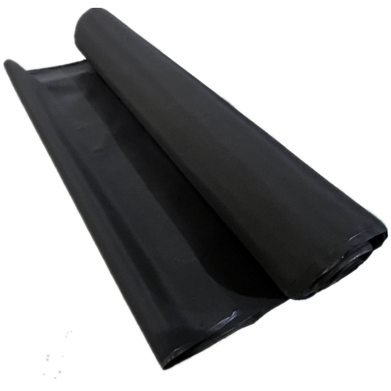 Zwarte Hypalon bedekte nylon stof 500D Matte CSM Hypalon Tarp voor rugzak 1,0 mm dik