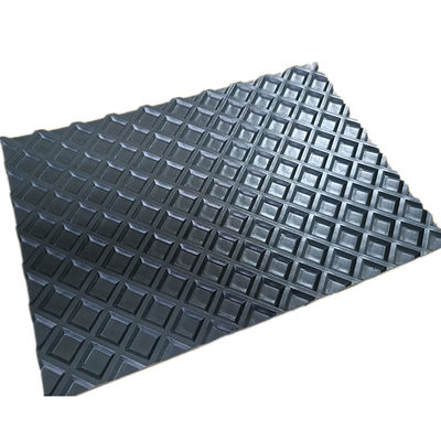 Industriële PVC-conveyorband met rasterpatroon Plat hout maken zandmachine Aanpasbare OEM-opties