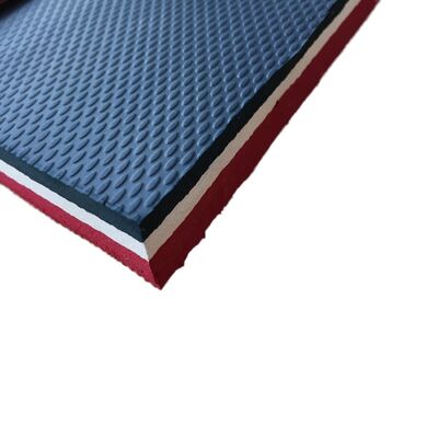 Multi-layer EVA met anti-slip elliptisch patroon voor het maken van SCR schoenen buitenzool plaat rubber producten