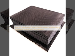 Anti-slip, waterdicht, oliebestendig, slijtvast en verouderingsbestendige wolvenblaad rubber vloermat isolatie